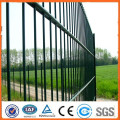Galvanisation de clôture en treillis métallique à double anneau ISO9001 haute qualité ou en PVC enduit